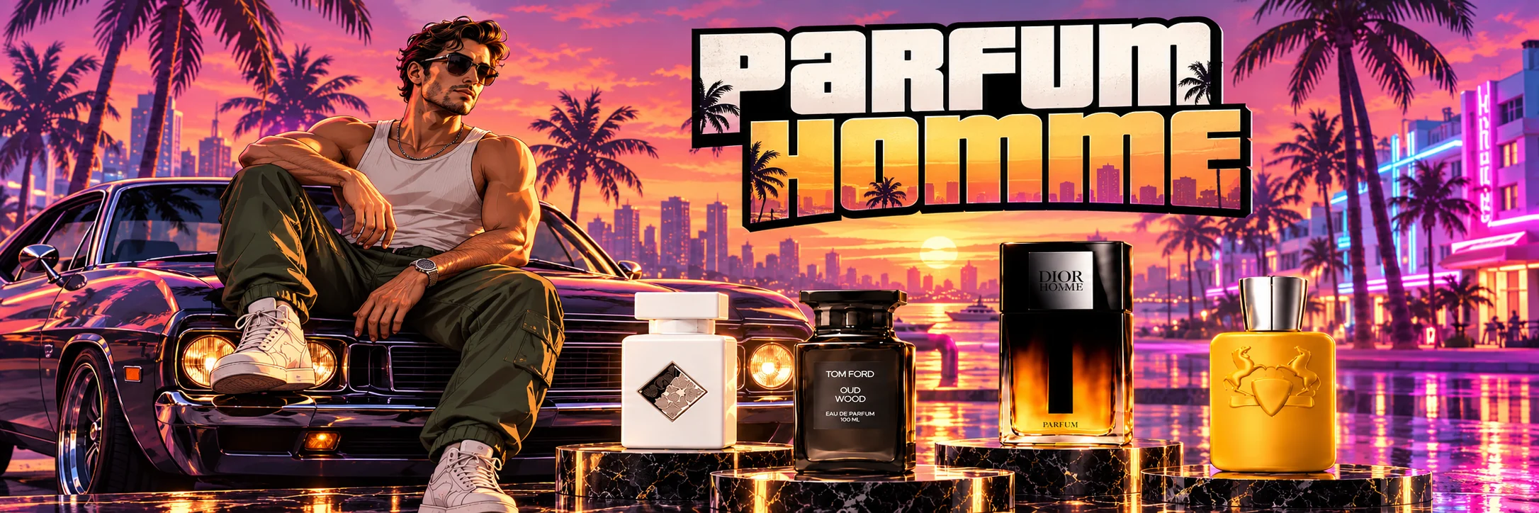 Parfums Homme — la sélection Palmarosa