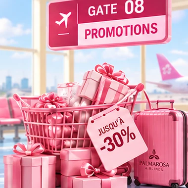 Promotions — jusqu'à -30 % sur une sélection beauté