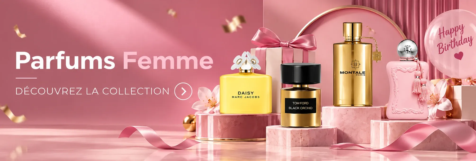 Parfums Femme — découvrez la collection