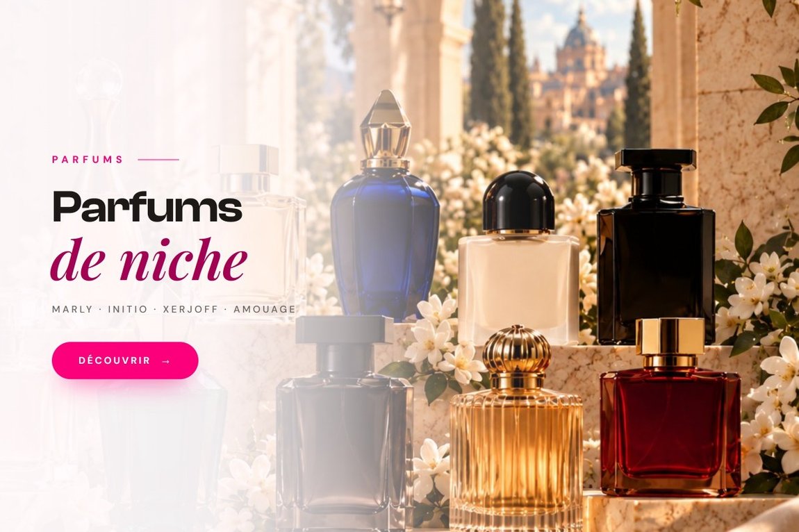 Parfums de niche — Marly, Initio, Xerjoff, Amouage