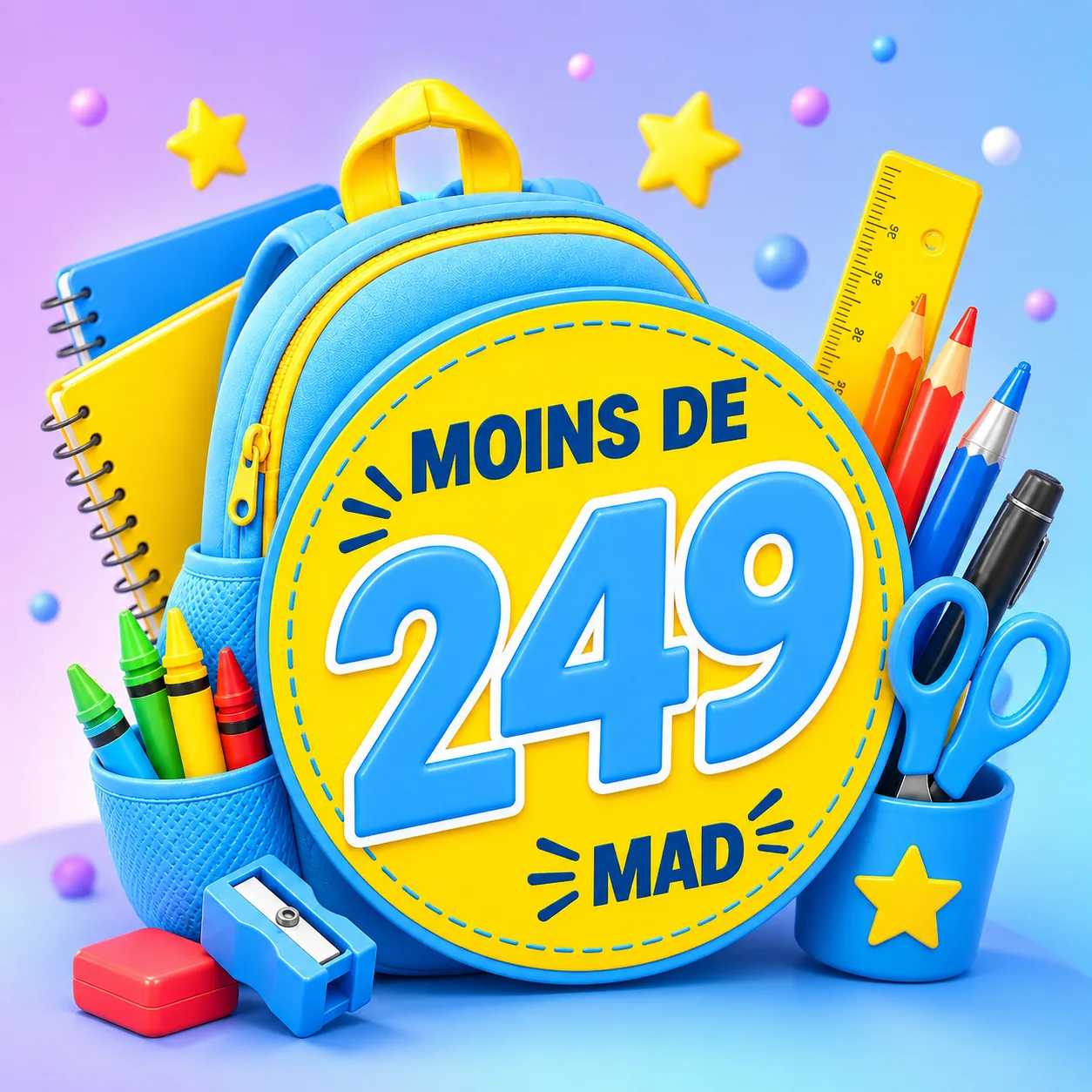 Moins de 249 MAD