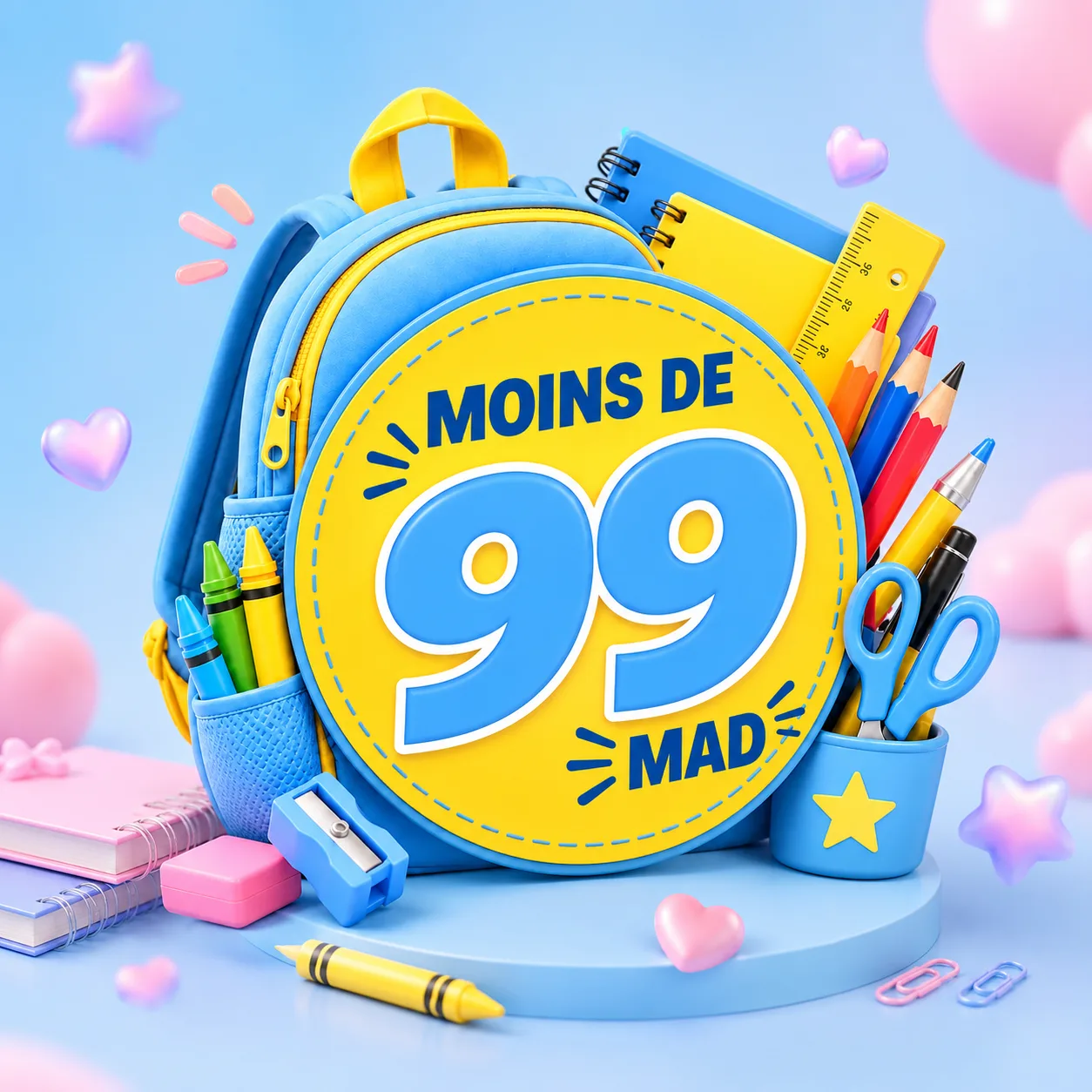 Moins de 99 MAD