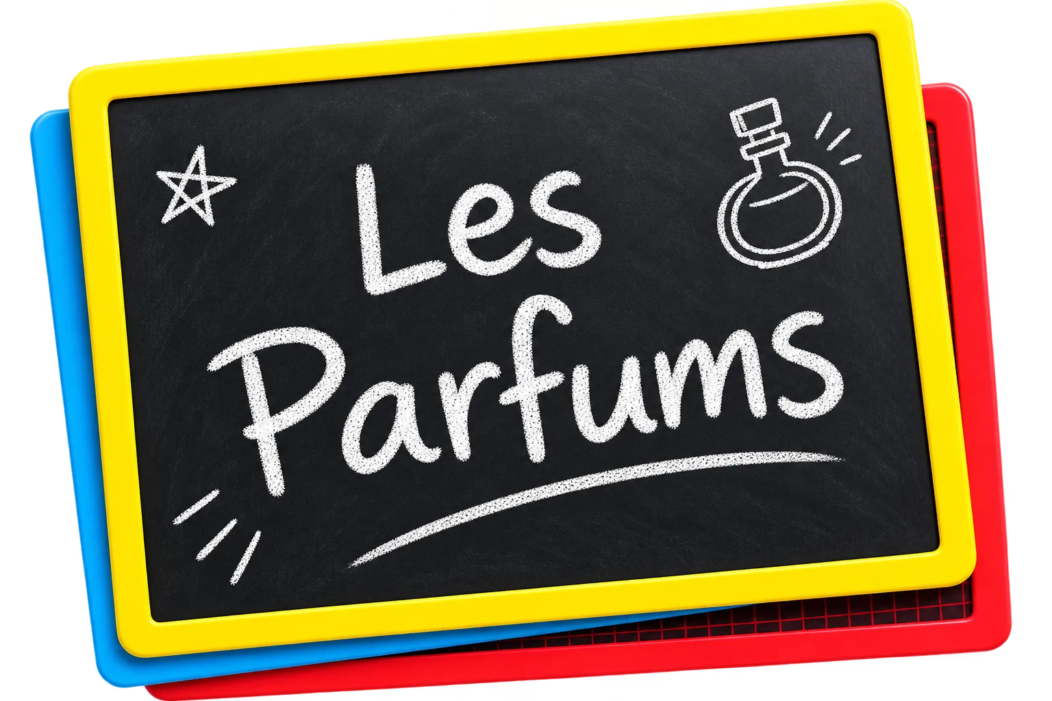 Ardoise « Les Parfums »