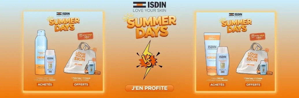 ISDIN Summer Days — Pack Gel Cream + cadeaux
