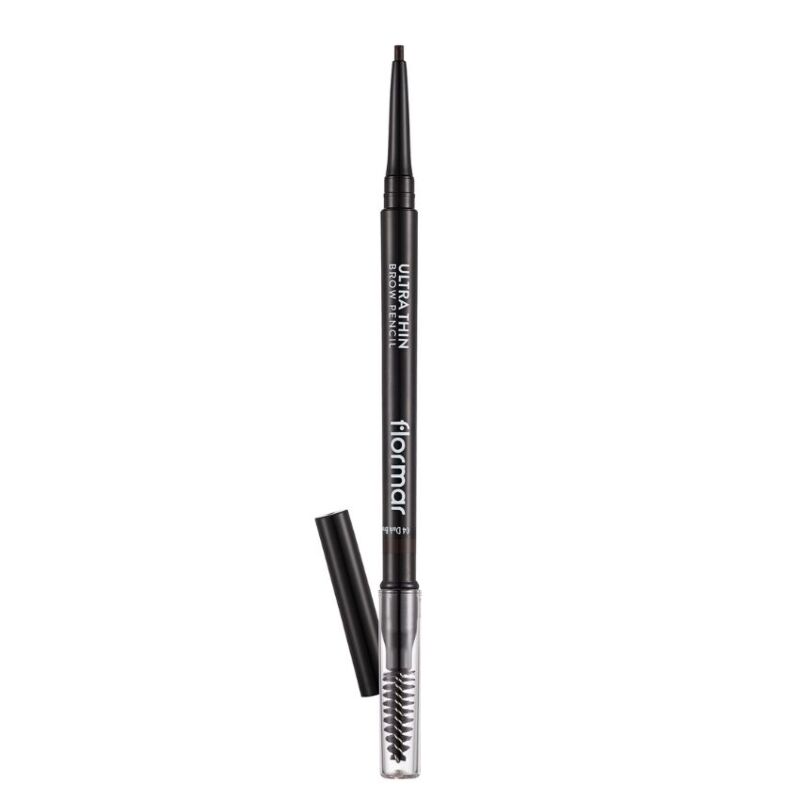 FLORMAR  - ULTRA THIN BROW PENCIL DARK BROWN 04