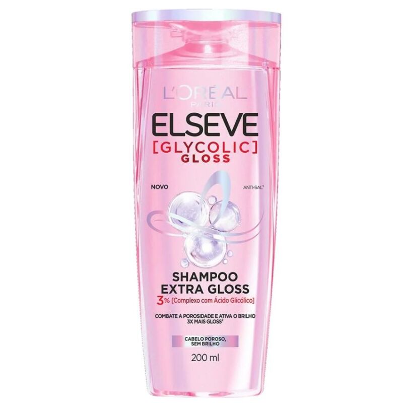 L'ORÉAL PARIS - ELSEVE GLYCO GLOSS SHAMPOOING 200ML