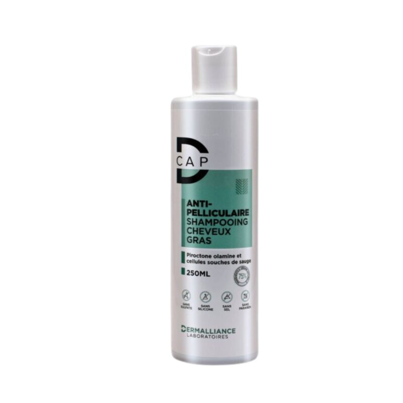D-CAP - SHAMPOO ANTI-PELLICULAIRE CHEVEUX GRAS 250ML