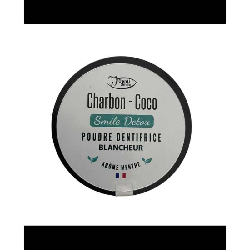 DENTI SMILE - POUDRE DENTIFRICE CHARBON COCO 10 G