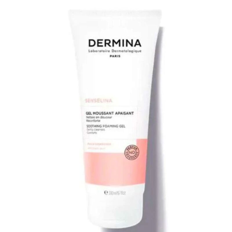 DERMINA - SENSELINA GEL MOUSSANT 200ML