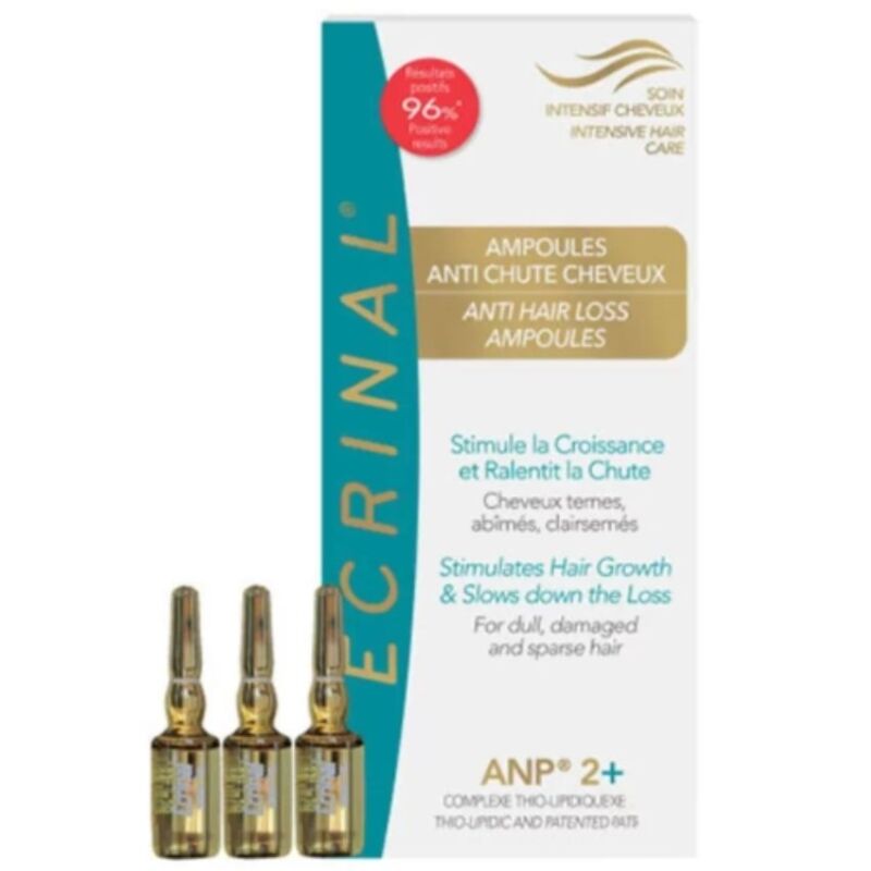 ECRINAL - AMPOULES ANTI CHUTE /8 AMP NEW