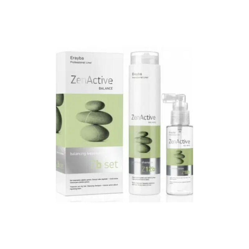 ERAYBA -  ZENACTIVE BALANCE TREATMENT OILY HAIR ZB SET 