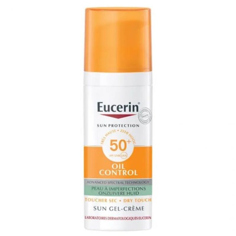 EUCERIN - SUN OIL CONTROL GEL-CRÈME TOUCHER SEC VISAGE SPF 50 50ML
