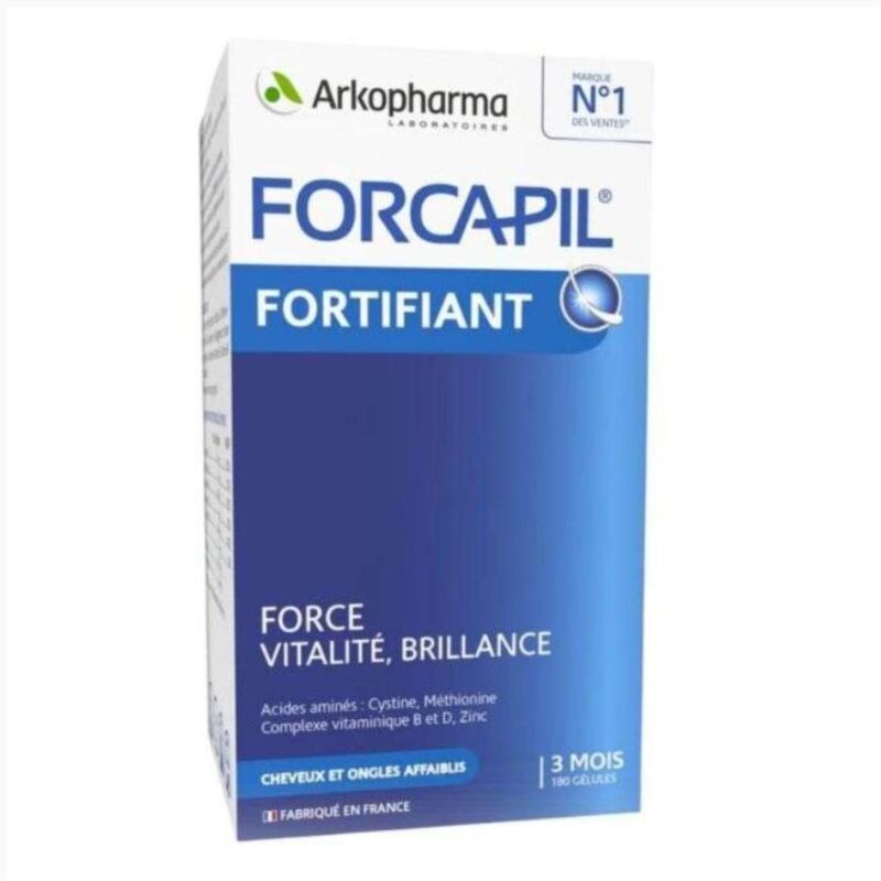 ARKOPHARMA - FORCAPIL CHEVEUX ET ONGLES 180 GELULES 3MOIS