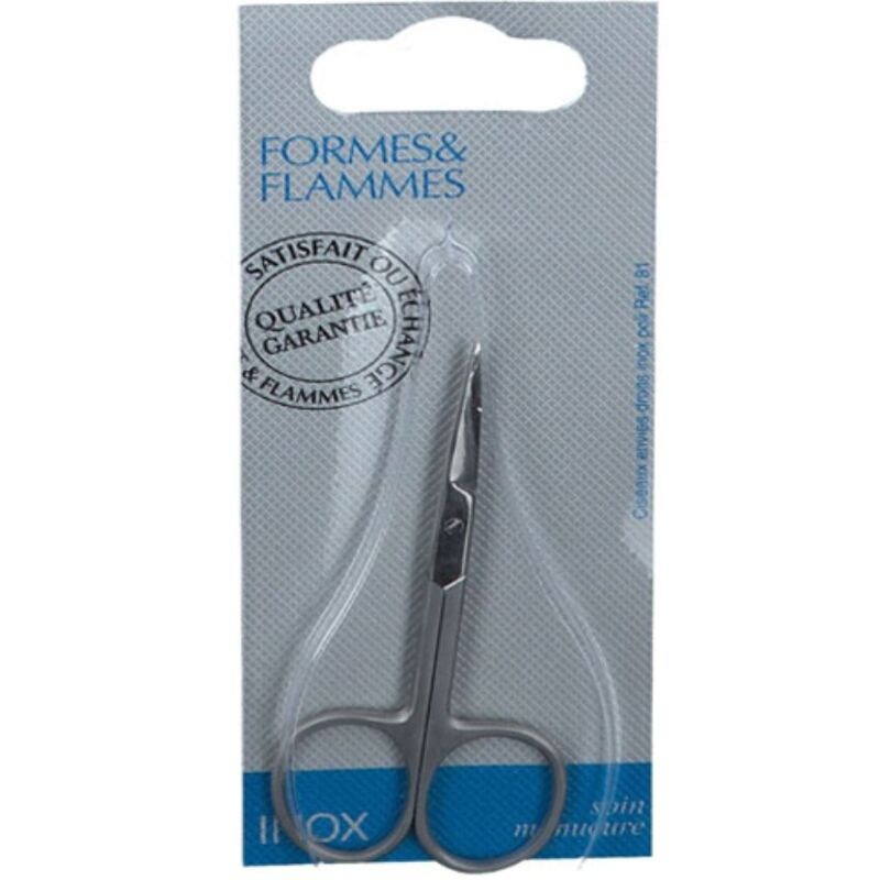 FORMES & FLAMMES - CISEAUX ENVIES DROITS INOX POLI REF 81