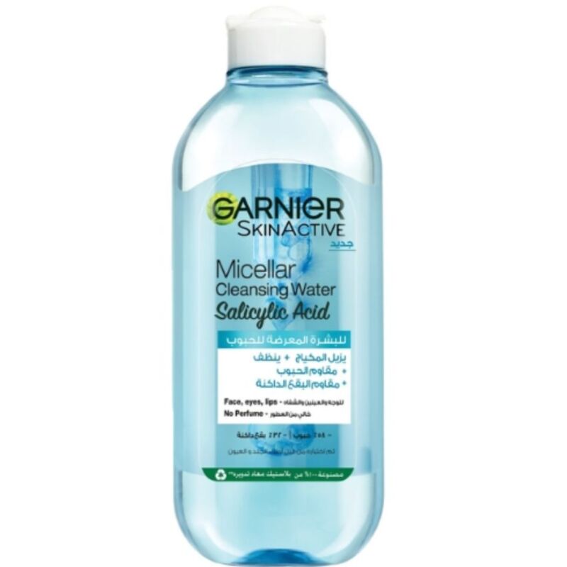 GARNIER - EAU MICELLAIRE ACIDE SALICYLIQUE 400ML