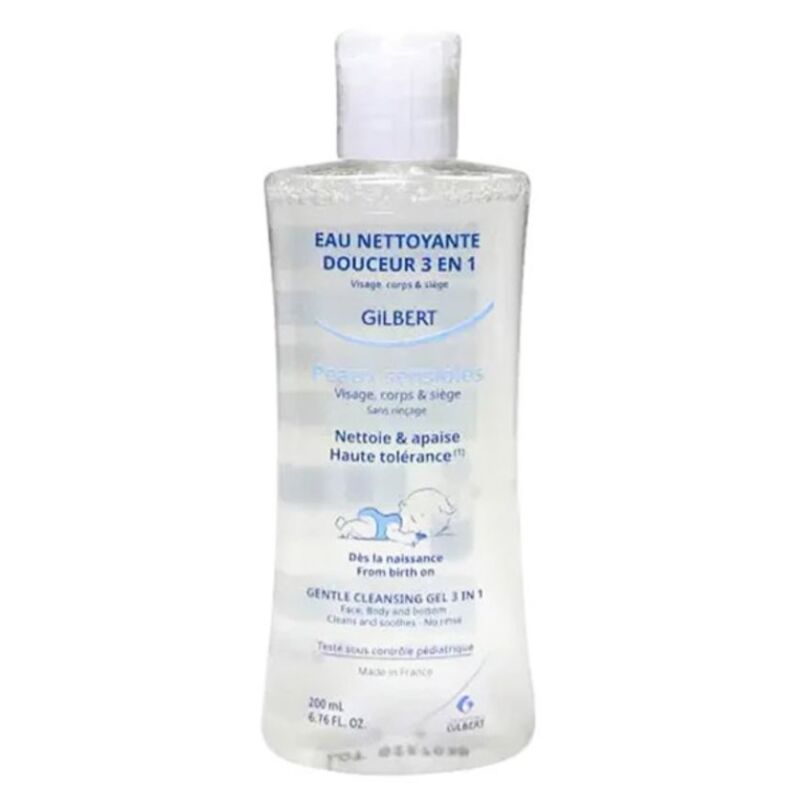 GILBERT - EAU NETTOYANTE DOUCEUR 3 EN 1