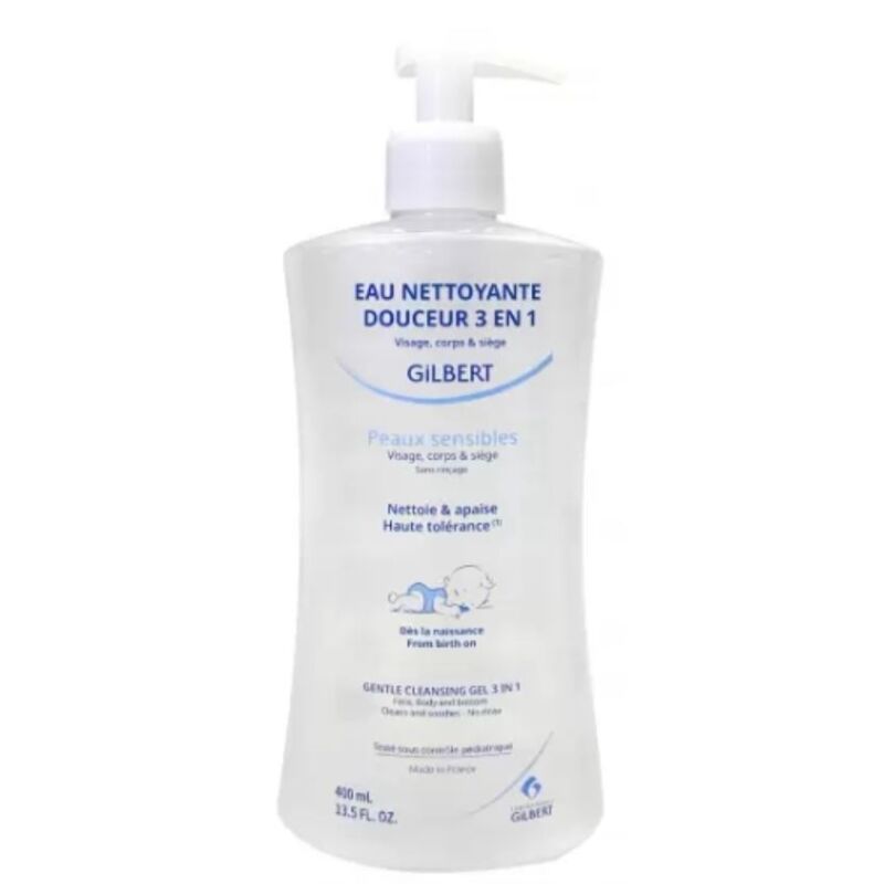 GILBERT - EAU NETTOYANTE DOUCUER PEAUX SENSIBLES 400ML