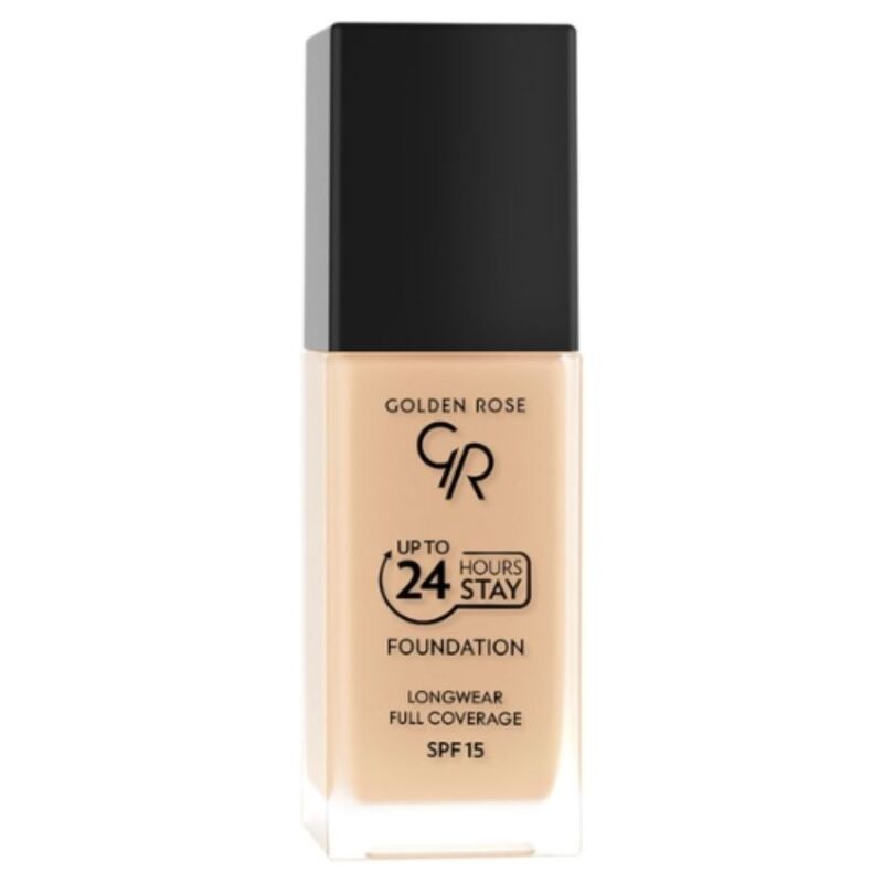 GOLDEN ROSE - UP TO 24 HOURS STAY FOUNDATION SPF15 NO 10