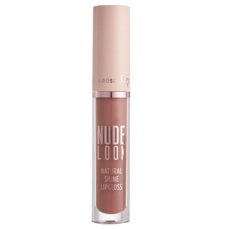 GOLDEN ROSE -NUDE LOOK NATUREL SHINE LIP GLOSS 04 PEACHY NUDE