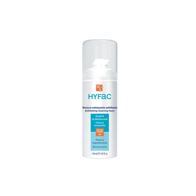 HYFAC - MOUSSE NETTOYANTE EXFOLIANTE 150 ML