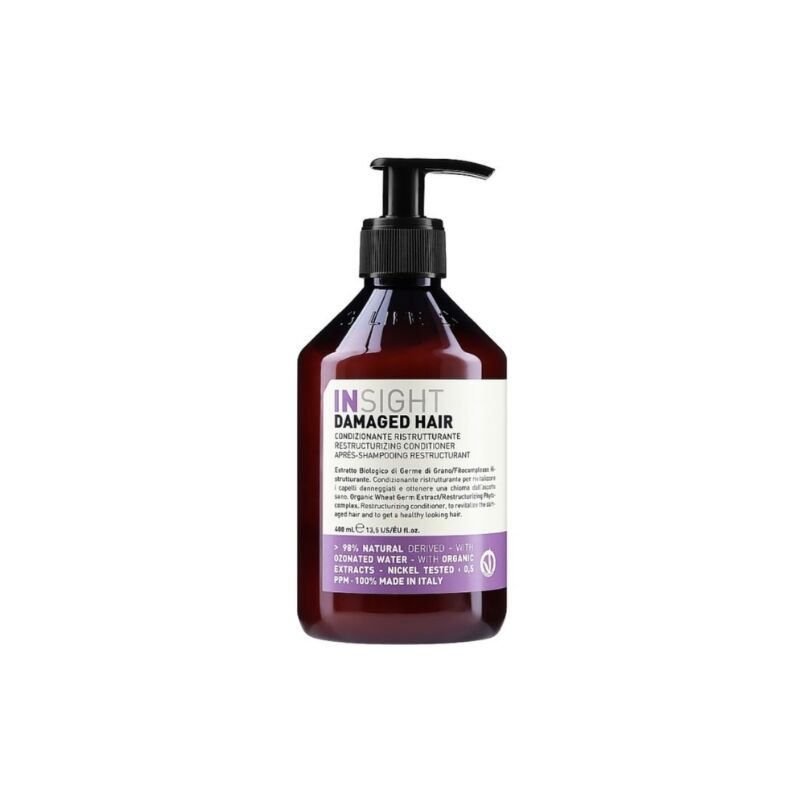 INSIGHT - DAMAGED HAIR APRES-SHAMPOOING RESTRUCTURANT 400ML