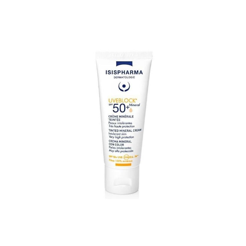 ISISPHARMA - UVEBLOCK SPF 50 CREME MINERALE TEINTEE 40ML