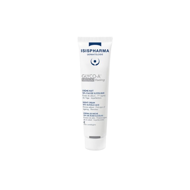ISISPHARMA - GLYCO-A MEDIUM PEELING CREME NUIT 12% D'ACIDE GLYCOLIQUE 30ML