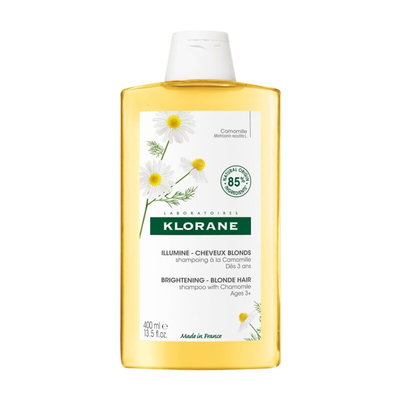 KLORANE - SHAMPOOING CAMOMILLE CHUEVEUX BLONDS 400ML