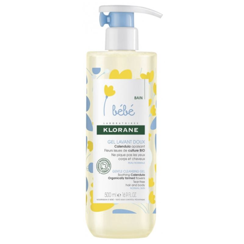  KLORANE - BEBE GEL LAVANT 500ML