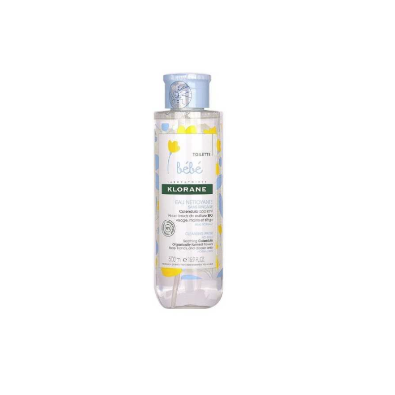 KLORANE - BEBE EAU NETTOYANTE SANS RINÇAGE 500ML