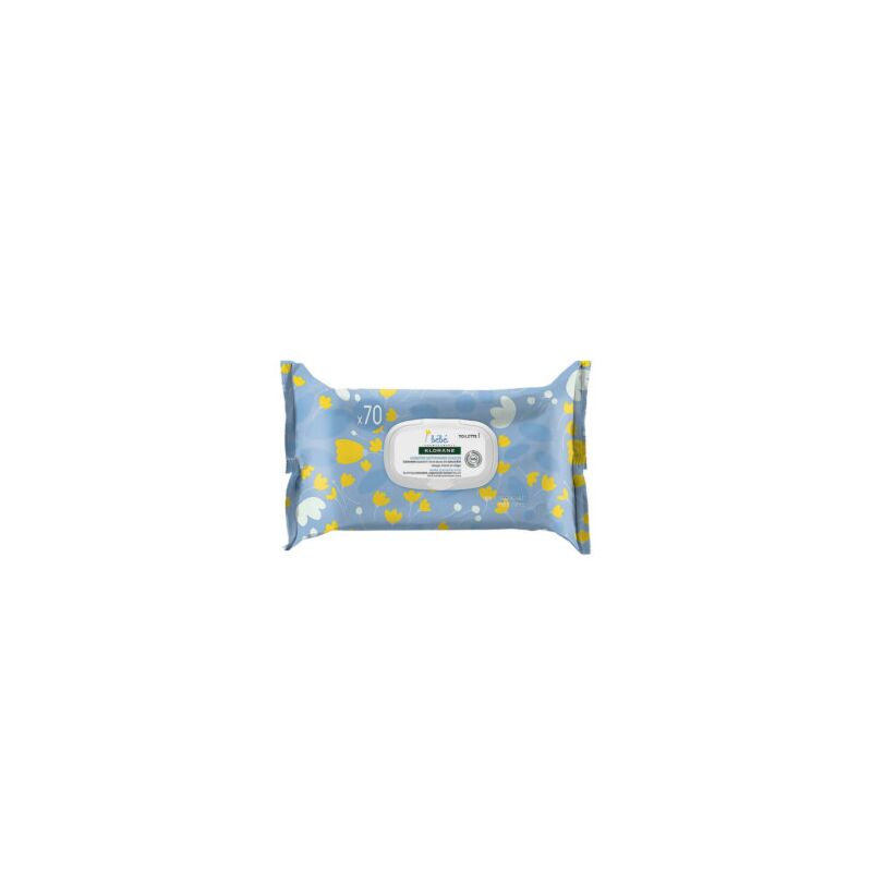 KLORANE - LINGETTES BB 70 u
