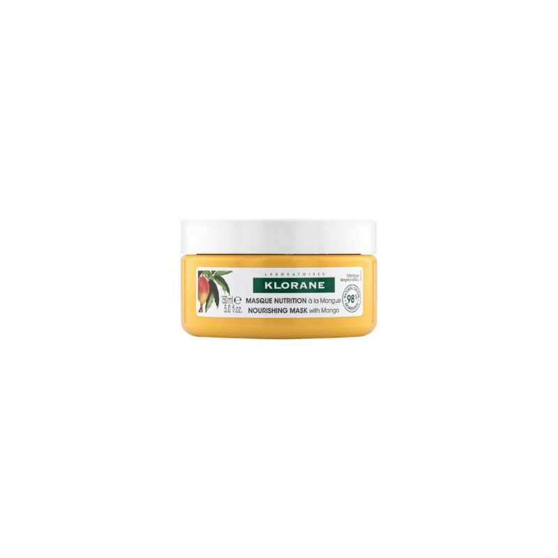 KLORANE - MASQUE NUTRTION MANQU EAU BEURRE MANGUE CHEVEUX SECS 150ML