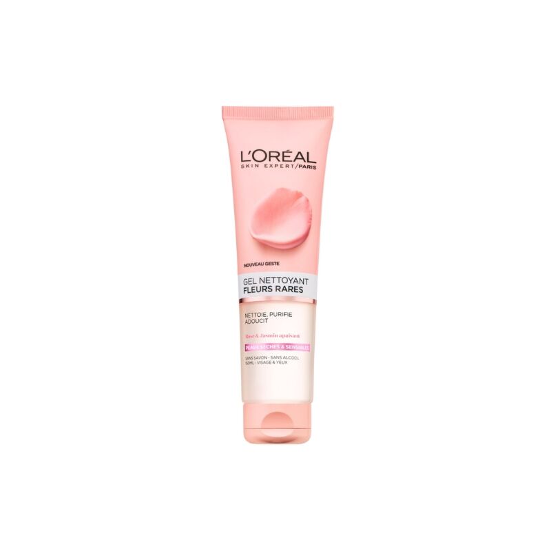 L'OREAL - GEL NETTOYANT DOUCEUR PEAUX SÈCHES ET SENSIBLES 150ML