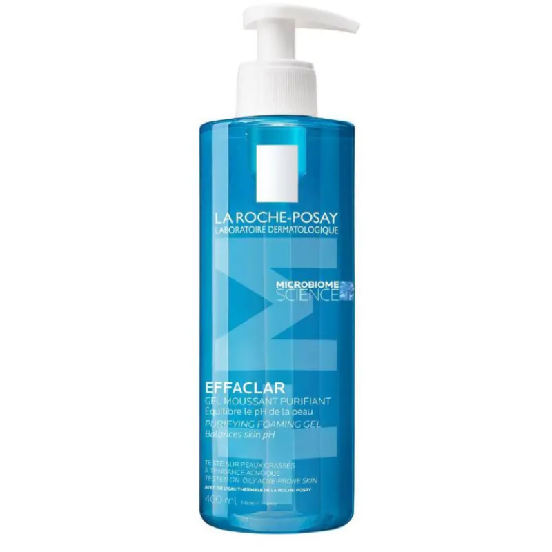 LA ROCHE POSAY - EFFACLAR GEL MOUSSANT NETTOYANT PEAU GRASSE 400ML