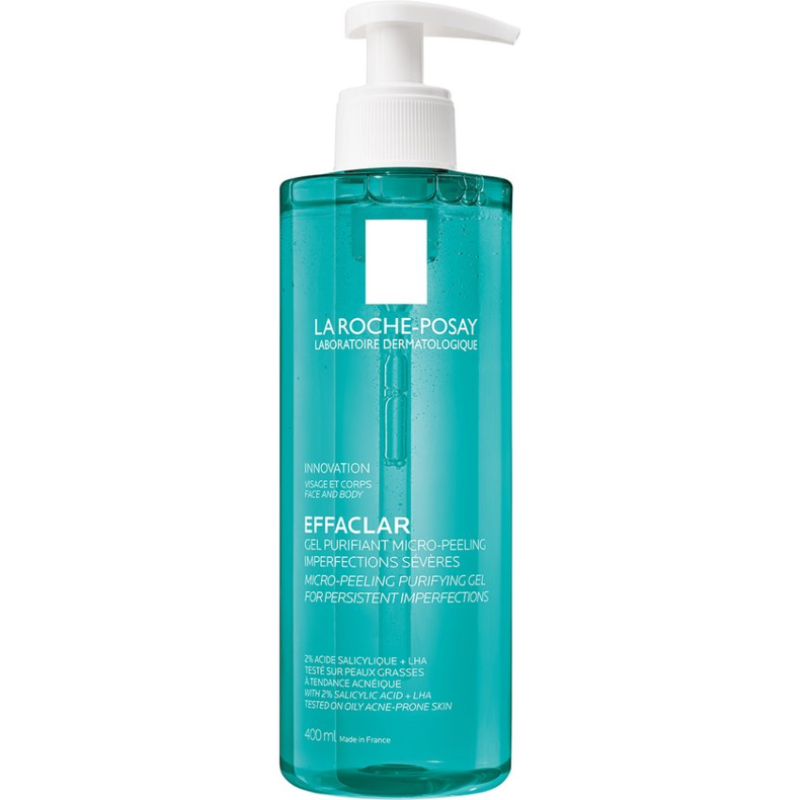 LA ROCHE POSAY - EFFACLAR GEL PURIFIANT MICRO-PEELING 400ML