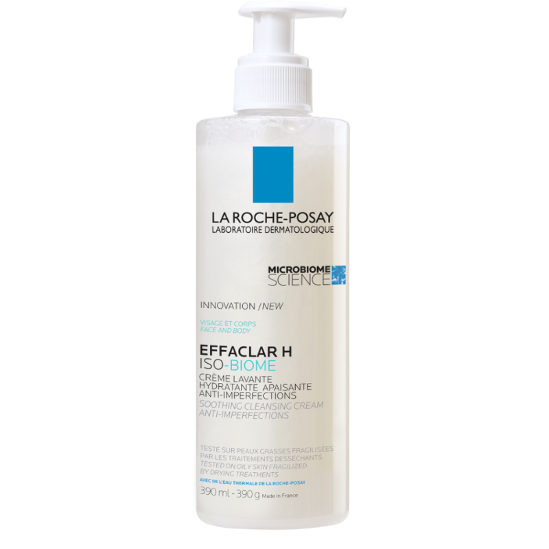 LA ROCHE POSAY - EFFACLAR H ISO CREME LAVANTE 390ML