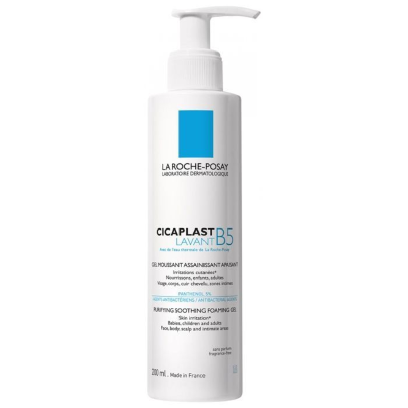 LA ROCHE POSAY - CICAPLAST LAVANT B5 GEL MOUSSANT ASSAINISSANT APAISANT 200ML