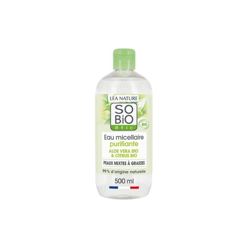 LEA NATURE - SO BIO - EAU MICELLAIRE PURIFIANTE 500ML