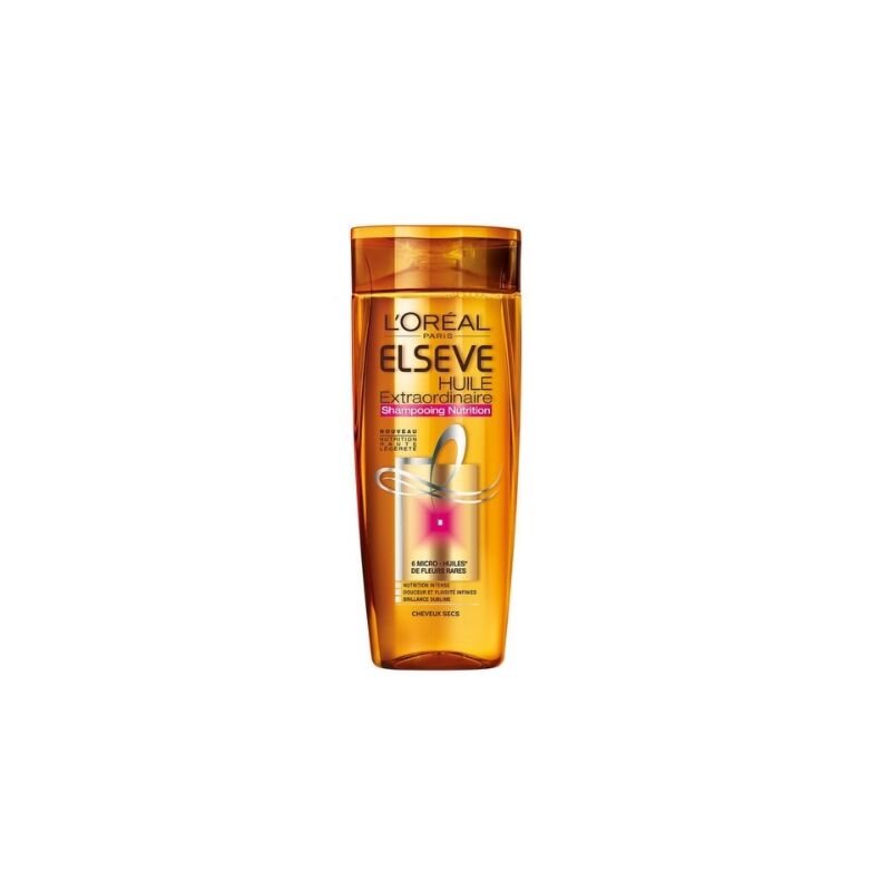 L'OREAL PARIS - ELSEVE HUILE EXTRAORDINAIRE SHAMPOOING NUTRITION CHEVEUX NORMAUX À SECS 200ML