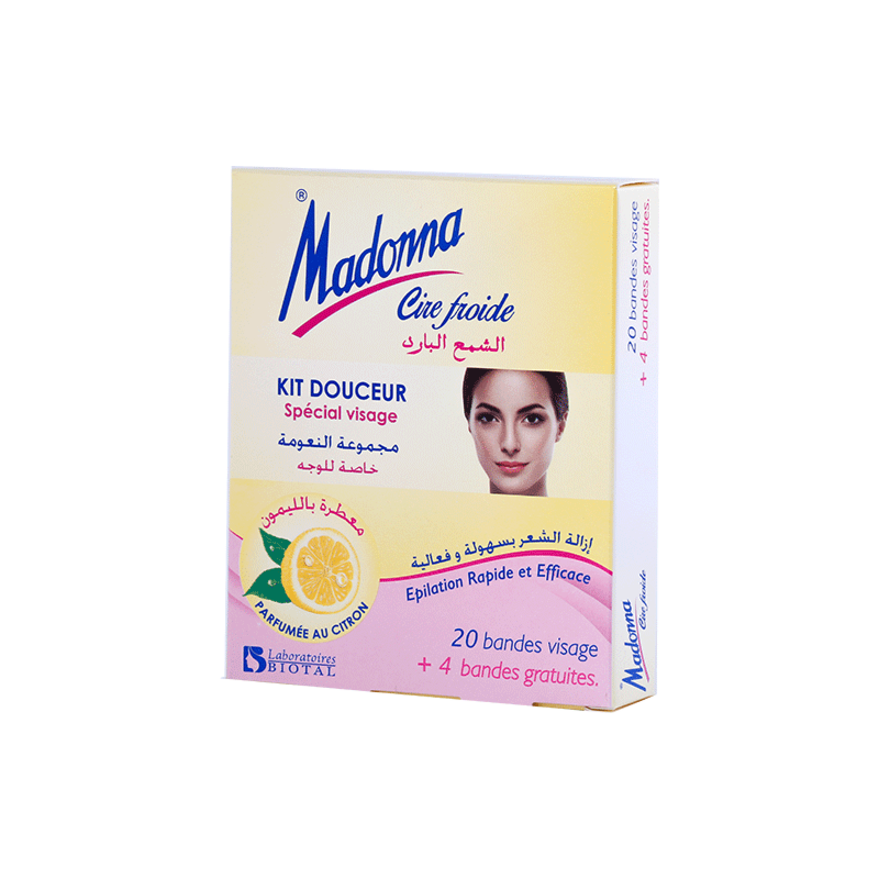MADONNA - CIRE VISAGE JAUNE