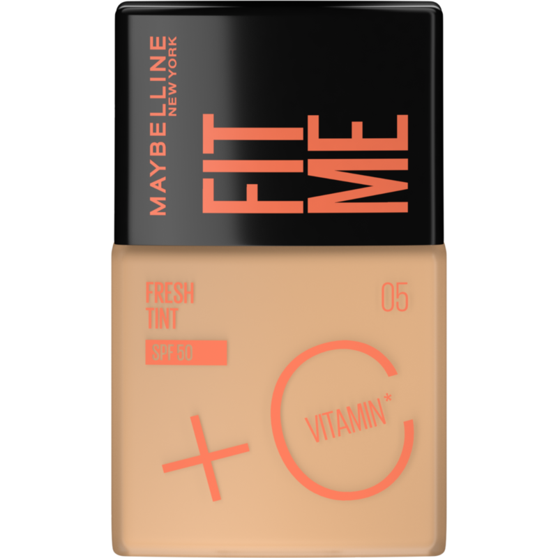MAYBELLINE - FOND DE TEINT FIT ME FRESH TINT SPF 50   VITAMIN C 05