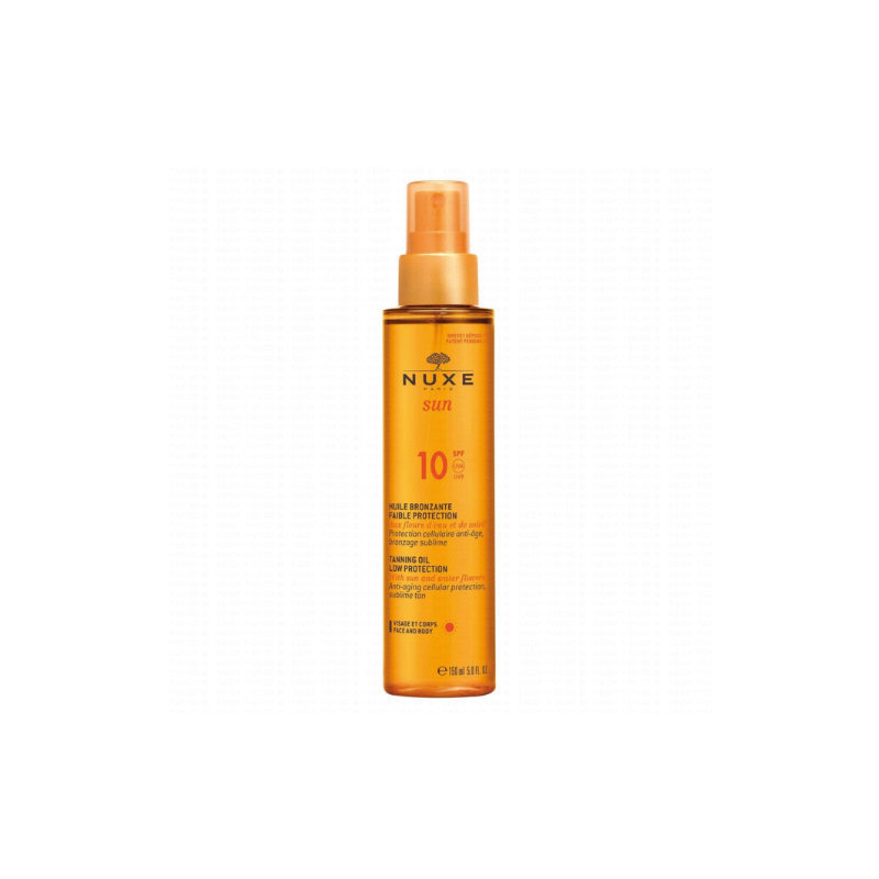 NUXE - HUILE SOLAIRE BRONZANTE SPF10 150ML