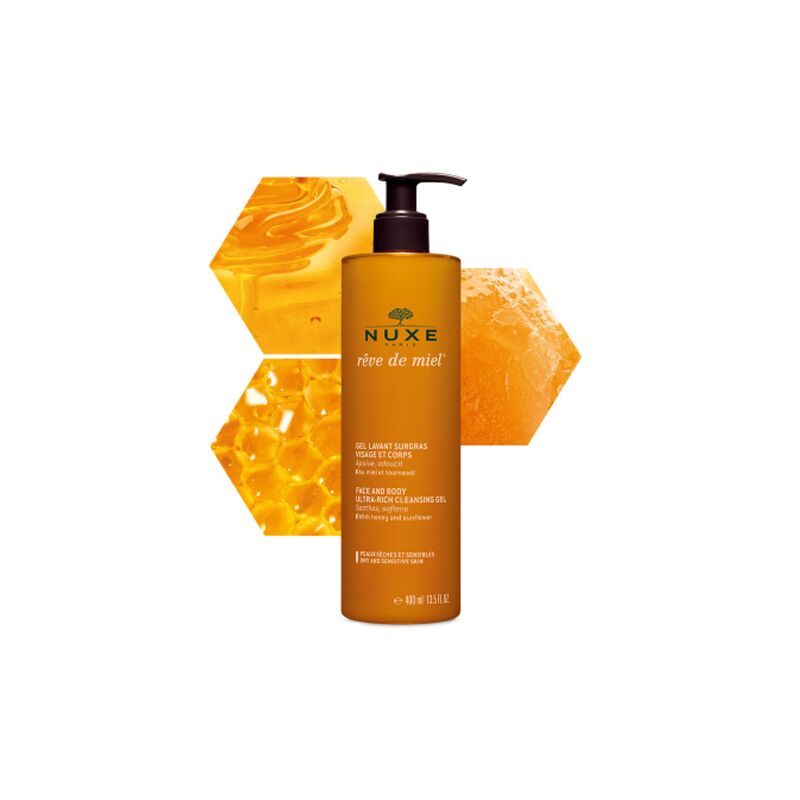 NUXE - REVE DE MIEL GEL LAVANT SURGRAS 400ML