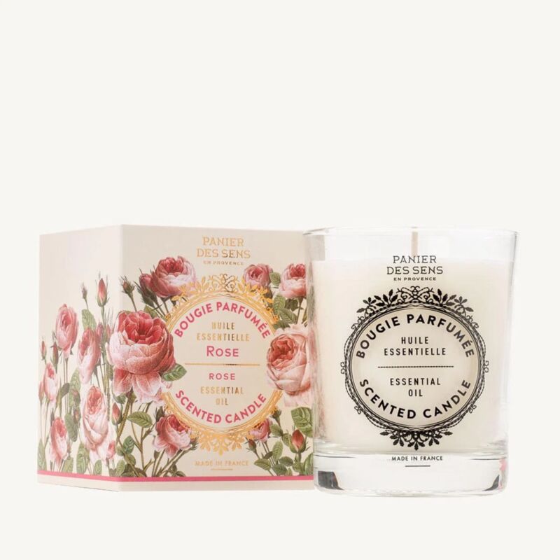 PANIER DES SENS - BOUGIE PARFUMEE ROSE