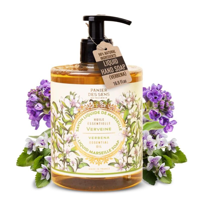 PANIER DES SENS - SAVON LIQUIDE DE MARSEILLE VERVEINE 500ML