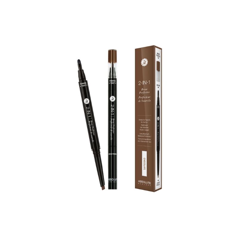 ABSOLUTE - 2 EN 1 BROW PERFECTER CHOCOLATE