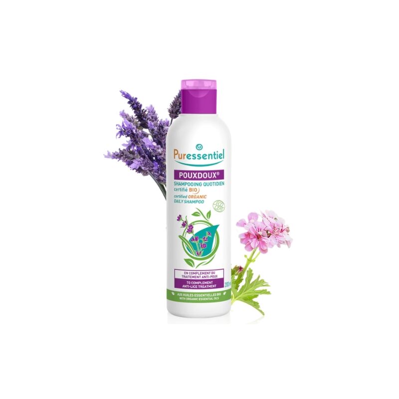 PURESSENTIEL - POUX DOUX SHAMPOOING QUOTIDIEN CERTIFIE BIO