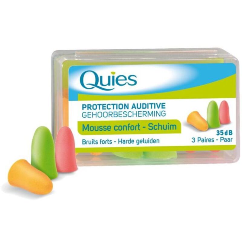 QUIES MOUSSE ANTI BRUIT fluo
