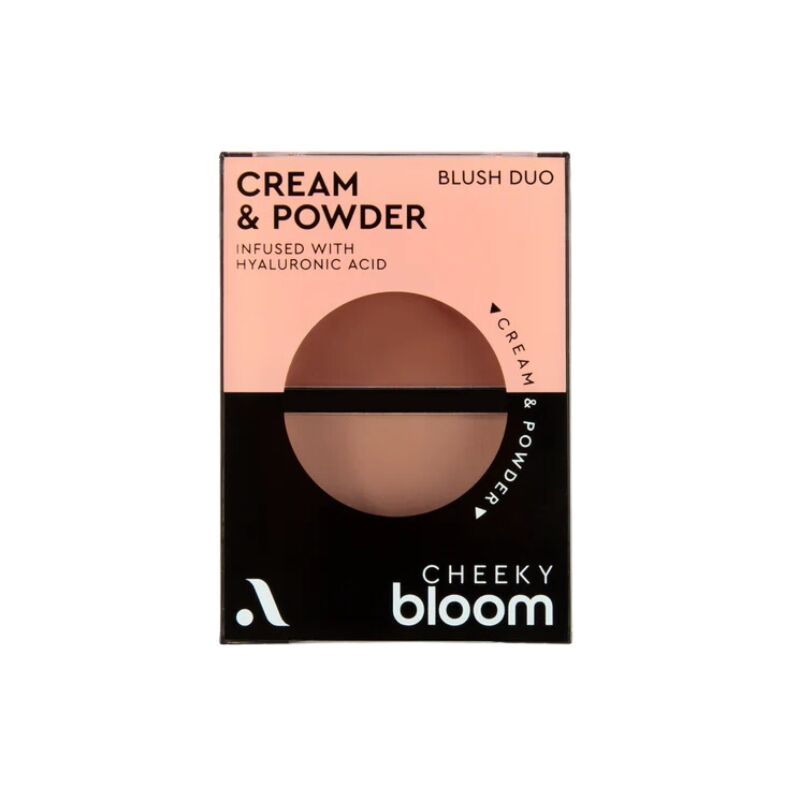ABSOLUTE - CREAM AND POWDER BLUSH DUO RUSTIC CARNATION