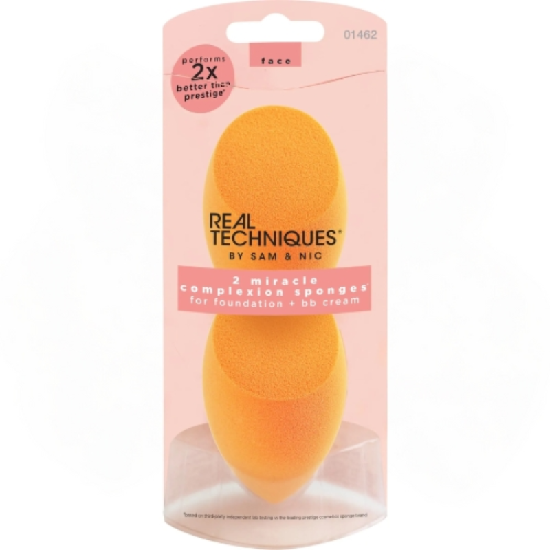 REAL TECHNIQUES - 2 EPONGES TEINT MIRACLE
